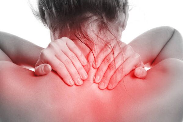 Dolore al collo, sintomi di osteocondrosi